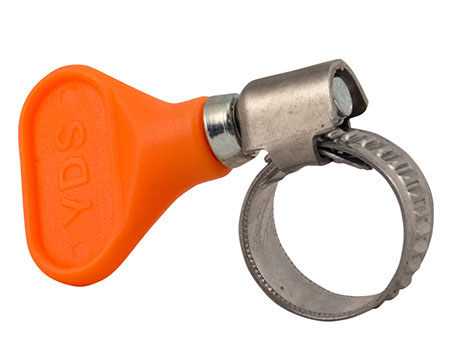 Butterfly Tubing Clamp - Fits 5/8" OD Hose