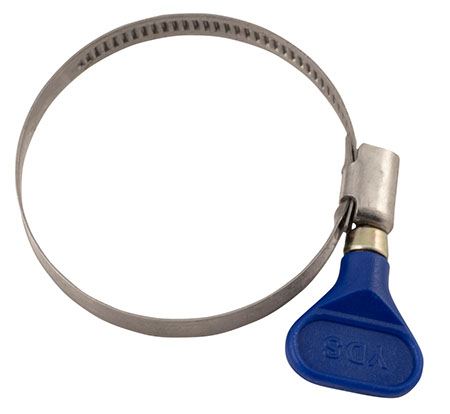 Butterfly Tubing Clamp (Large) - Fits 2 3/8" OD Hose