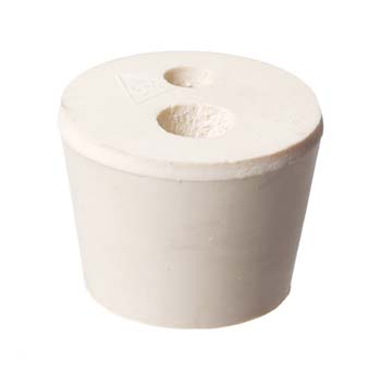 Stopper - #6.5 Drilled 1 3/8" hole and 1 1/4" hole